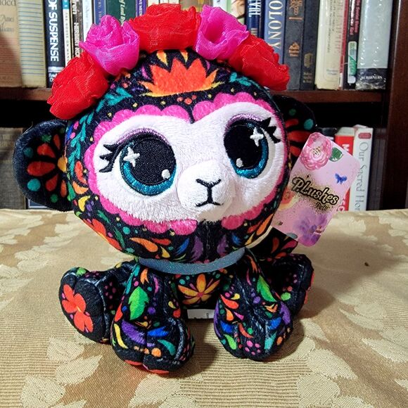 P*Lushes Pets Sofia Lopez Collectors Edition Dia de los Muertos Secret Garden 8" - Picture 7 of 16